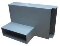 Wall Duct Horizontal Floor Riser 90° Wall Duct Horizontal Floor Riser 90°